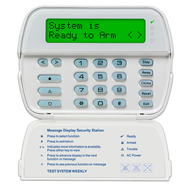 Teclado Alarma-DSC-PK-5500